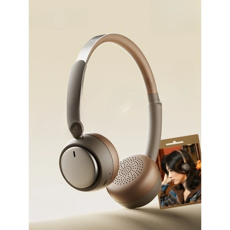 

Headphones, Wireless Bluetooth Retro Noise Cancelling Headphones
