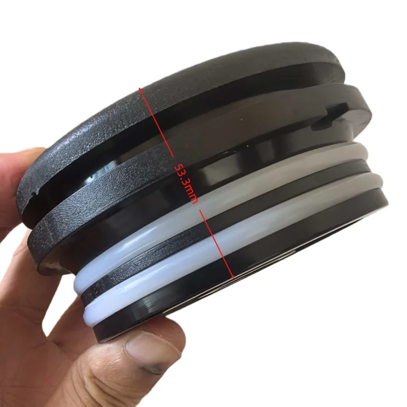 Tampa da carcaça do filtro de aço inoxidável da membrana Ro 4040 osmose reversa com anel de vedação Peças comerciais do filtro purificador de água