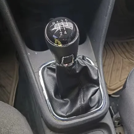 5 6 Speed Gear Shift Knob Gaitor for VW Volkswagen Polo 6r 6c Hatchback Sedan 2011 2012 2013 2014 2015 2016 2017 2018 2019