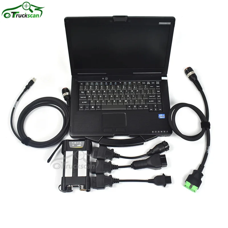 

For Vcads Vocom II 88890400 VOCOM 2 truck excavator diagnostic tool with CF19 laptop vocom 2.8 PTT Tech Tool