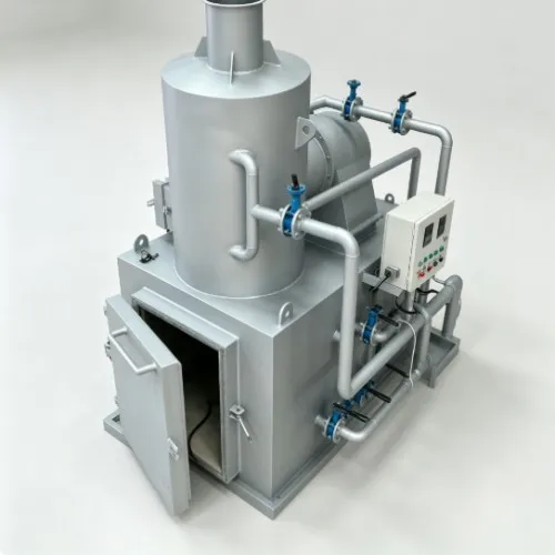 Carbon Steel Fully Automatic Pet Incinerator, Safe Sealed Animal Body Burning Machine for Veterinary Clinic Pet Waste Disposal