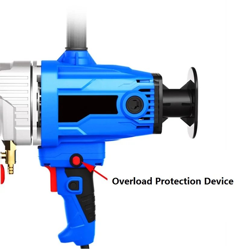 Electric Diamond Core Drill Mixer Concrete Core Drill Machine Dry Wet Engineering Torque Drilling Machine Diamond Core Drill