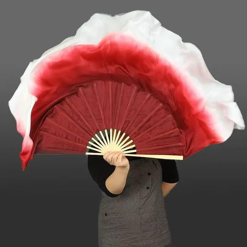 leque-de-danca-em-seda-real-com-borda-branca-e-gradiente-borgonha-dupla-face-com-hastes-de-bambu-adereco-de-palco-para-danca-classica-chinesa-e-danca-do-ventre