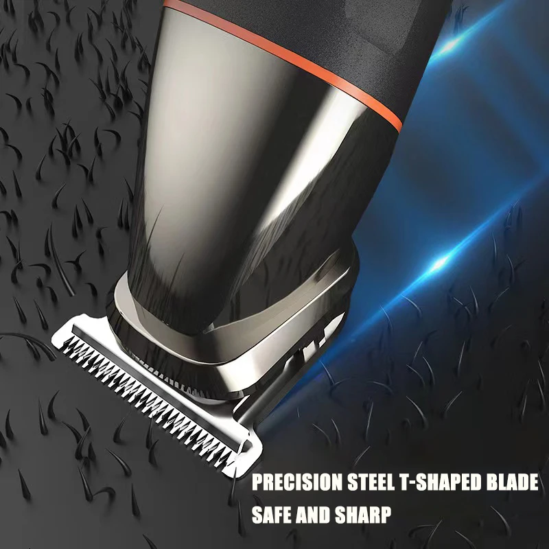 WAIKIL USB 휴대용 충전 무선 수염 트리머, 다기능 홈 이발사, 퀵 체인지 블레이드 트리머, 신제품