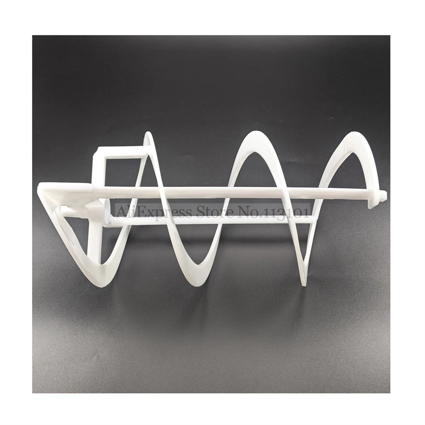 1 مجموعة خاصة البلاستيك دوامة بار اثارة دوامة قضيب جديد قطع الغيار ملحق ل MK-SM212 آلات طين الجليد طول 30 سنتيمتر