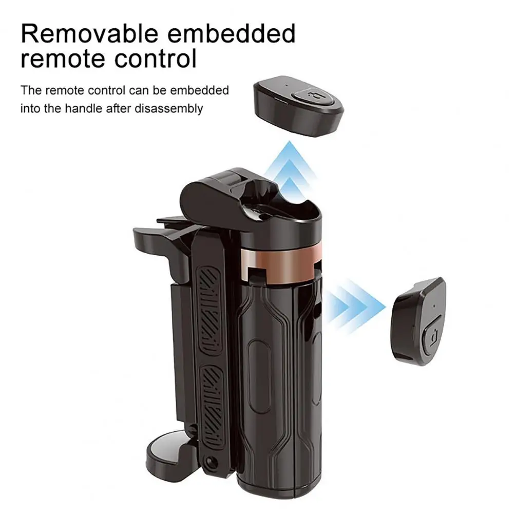 Adjustable Angle Selfie Stick 360 Degree Rotation Bluetooth Selfie Stick with Remote Control Height Adjustable Vlogs for Selfies