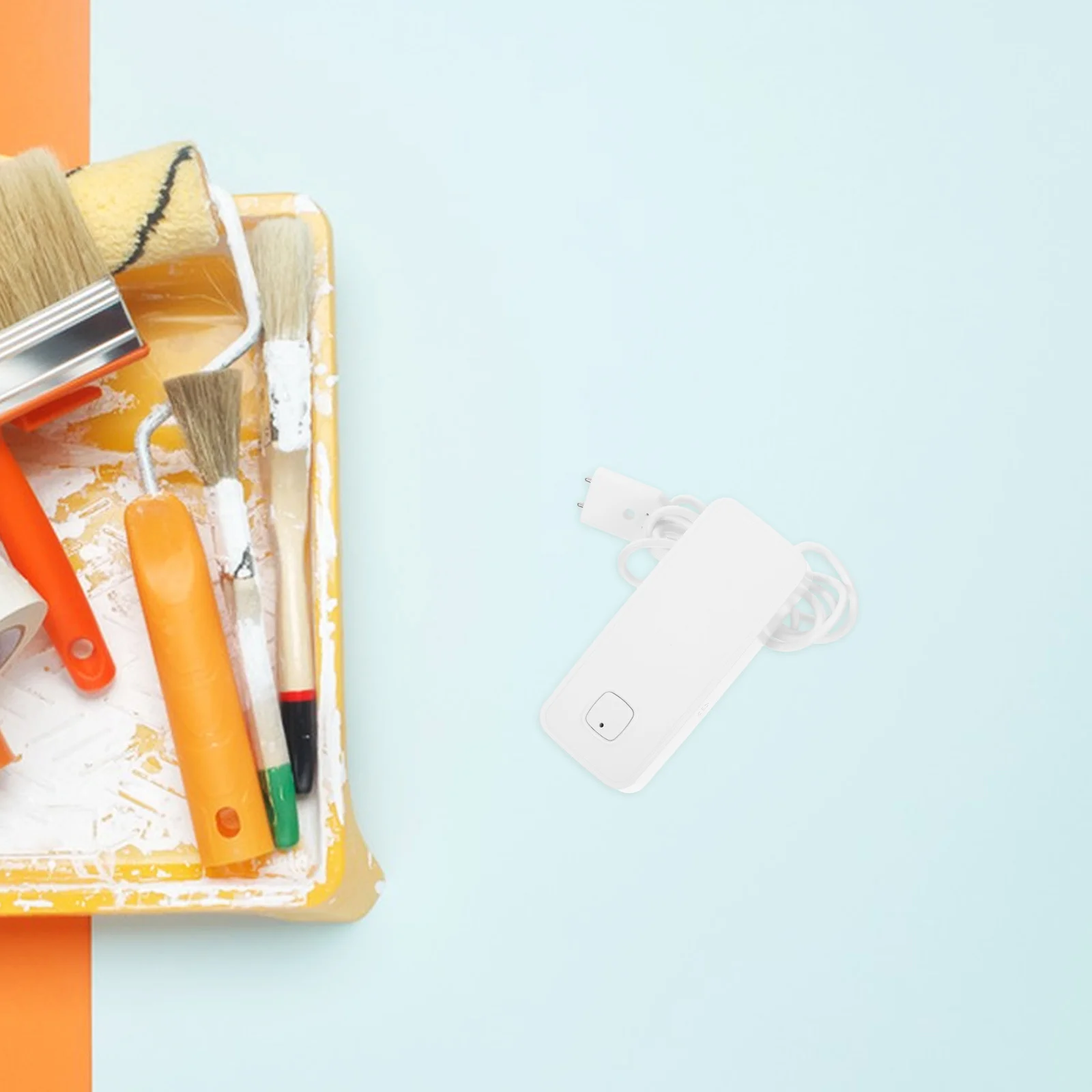 

Smart Water Leak for Basement Bathroom Kitchen Laundry Room - Real-Time Flooding Monitor with Mobile App Alerts and