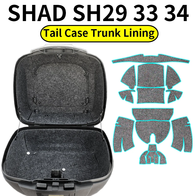 

Rear Seat Bag Motorcycle Bag Compressible Portable Inner pads Shad Bag Lining for SHAD SH29 SH48 SH33 SH26 SH34 SH39 SH40 SH45