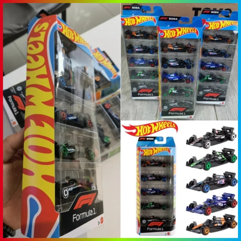 الأصلي الساخن عجلات الفورمولا 1 5-حزمة ماكلارين جبال الألب ريد بول ركلة صابر هاس F1 فريق 1/64 دييكاست تحصيل سيارة لعبة الهدايا
