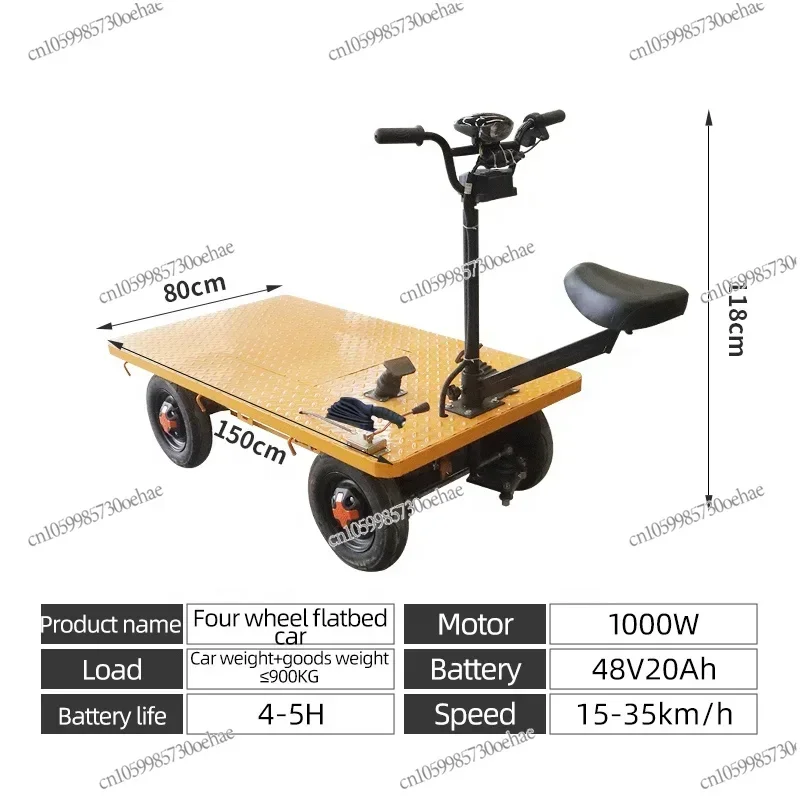 Motor Electric Cargo Tricycle for Electric Flatbed Mini Truck 10000w  Warehouse/Supermarkets/factories/logistics