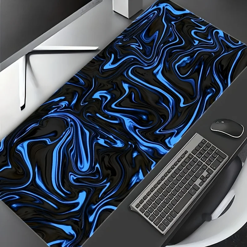 Abstract fluid pattern Mouse Pad Rubber non-slip base Desk Mat High quality material gaming mat mousepad with lock edge