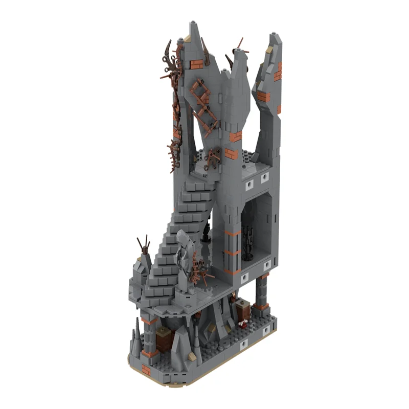 Magic Rings Model Moc Building Bricks The Hill of Dark Witchcraft 3/8Technology Modular Block Christmas DIY Toy Holiday Gifts