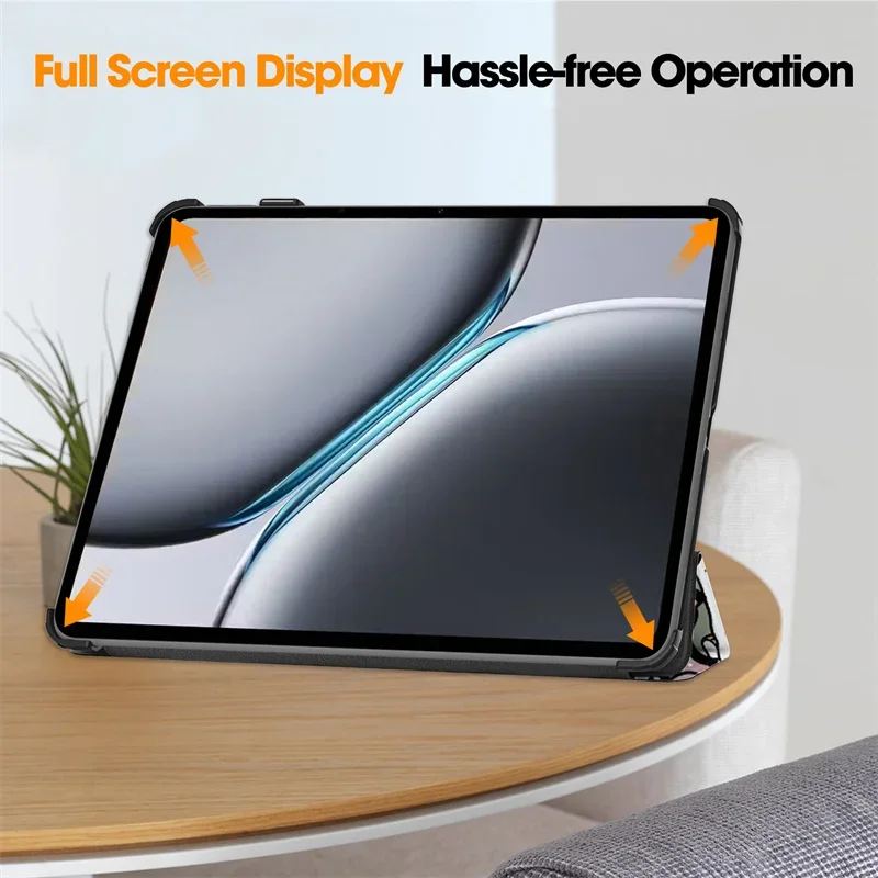 Funda casing Tablet pintar untuk OnePlus Pad Pro, (2024) 12.1 inci untuk OnePlus Pad 2 One Plus Pad Pro 12.1 inci