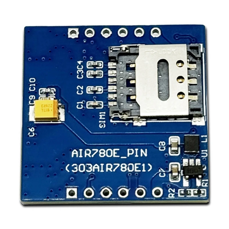 Módulo 4g luat air780e módulo netcom completo mini iot comunicação serial transmissão de dados dtu módulo multifuncional