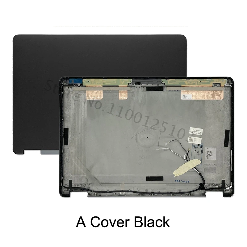 Nieuwe Bottom Base Case Voor DELL Latitude E7470 Laptop LCD Back Top Cover Voorkant Scharnieren Palmsteun Bovenste Achterdeksel NO-Touch Zwart