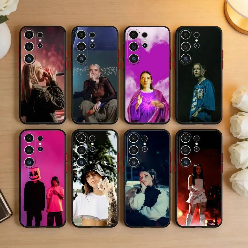 

S-Singer Young M-Miko Phone Case For Samsung S26,S25,S24,S23,S22,S21,S20,Plus,Fe,Lite,Others Black Cover