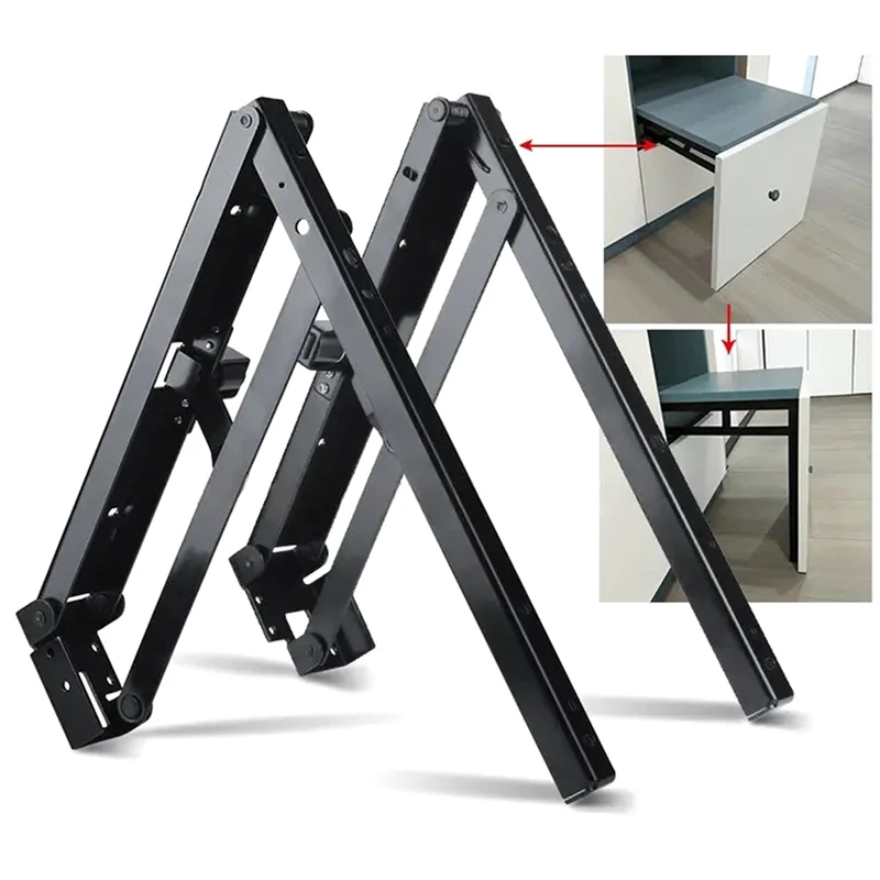 ABDJ-1 คู่ (2 ชิ้น)/ล็อต บานพับพับเก็บได้สำหรับเก้าอี้/ตู้เสื้อผ้า/ตู้เก็บของ