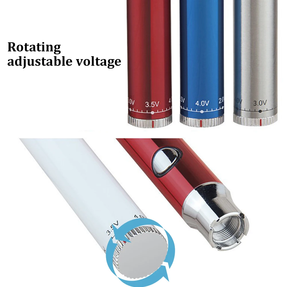 350มิลลิแอมป์ต่อชั่วโมงแบตเตอรี่กล่องสีดำควบคุมแรงดันด้านล่างชุดบิดพร้อมแบตเตอรี่ก้านอะตอมแบบปรับได้