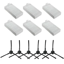 Vacuum Cleaner Side Brush Filter Hepa for MEDION MD19900 ILIFE V2 Robot Vacuum Cleaner Parts Hepa Filter Side Brush Replacement
