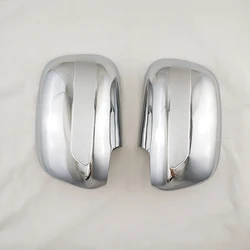 Car Chrome Rearview Accessories Door Mirror Covers Trim Paste Style 2004 2008 2011 - 2014 For Toyota Hilux Vigo INNOVA FORTUNER