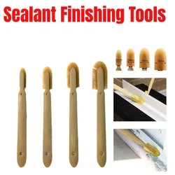 Ensemble de spatule à calfeutrer, applicateur de pointe de calfeutrage, outils de calfeutrage à la main pour HOKitchen, brique de joint d'évier de fenêtre de sol, 2 pièces