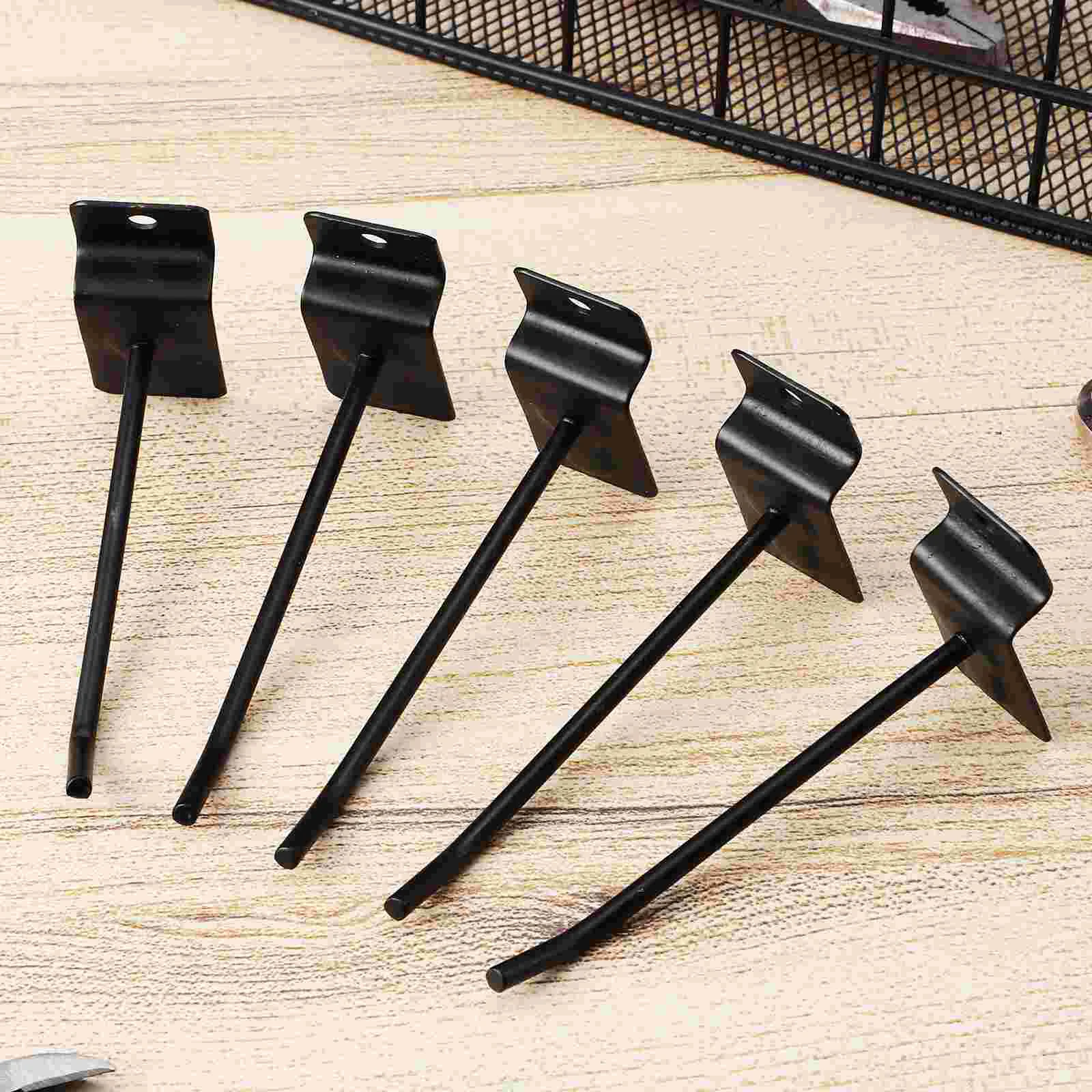 20 Pcs Slot Hook Shelf Storage Hangers Wall Hanging Hooks Pegboard for Home Iron Tools Panel