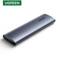 UGREEN CM400 M.2 NVMe SSD Enclosure Adapter 10 Gbps USB C 3.1 Gen 2 to NVMe PCIe M-Key Solid State Drive External Enclosure