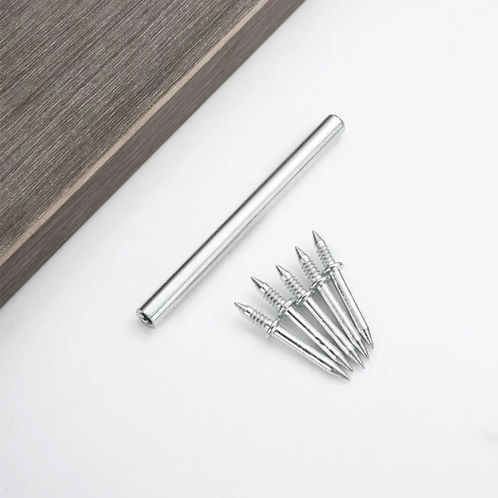 

100 шт. невидимый защитный винт, двусторонний гвоздь, антикоррозийная прочная плинтусная нить, бесшовный гвоздь, прочный, простой в использовании