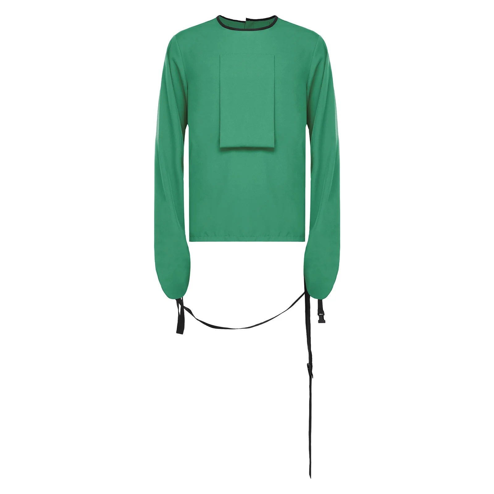 

Unisex Adults Upper Limb Protective Restraint Top No-opening Long Sleeve Back Buckles Anti-self-harm Shirt for Hospital Nursing