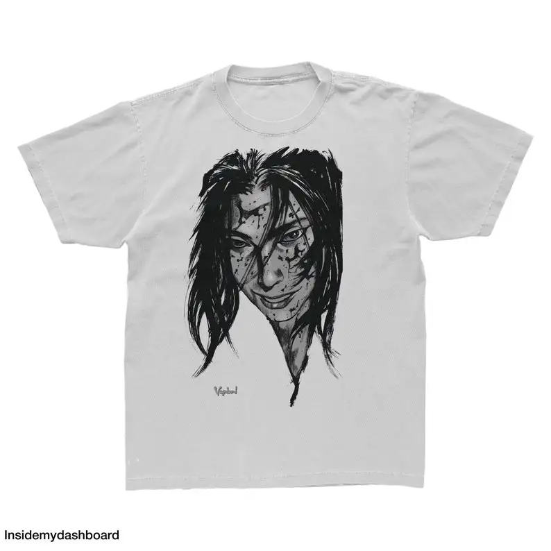 Vagabond Oko Blood Splatters T-Shirt, Vagabond Manga Tee, Vagabond Shirt, Samurai Shirt, Japanase Manga, Musashi Shirt