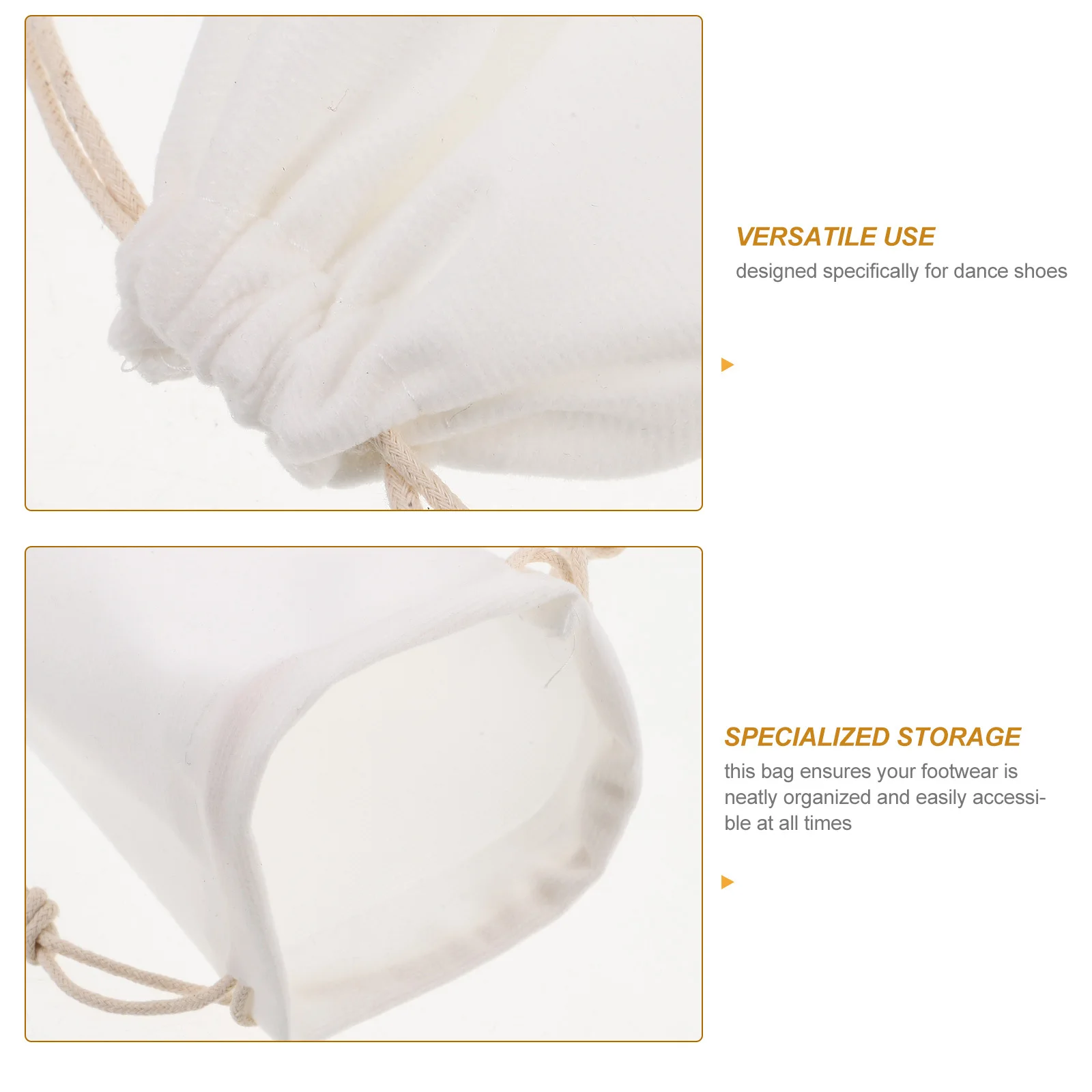 2 قطعة حقيبة تخزين أحذية الرقص حقيبة برباط ناعمة للمجوهرات الجوارب قفازات عيد الميلاد لصالح حفلة هدية غطاء مقاوم للغبار #2