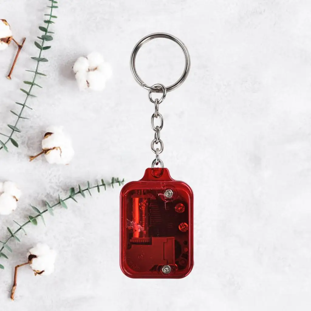 Pendentifs musicaux pour enfants, porte-clés en acrylique, jouet mélodie apaisant pour cadeaux de bébé et d'amis