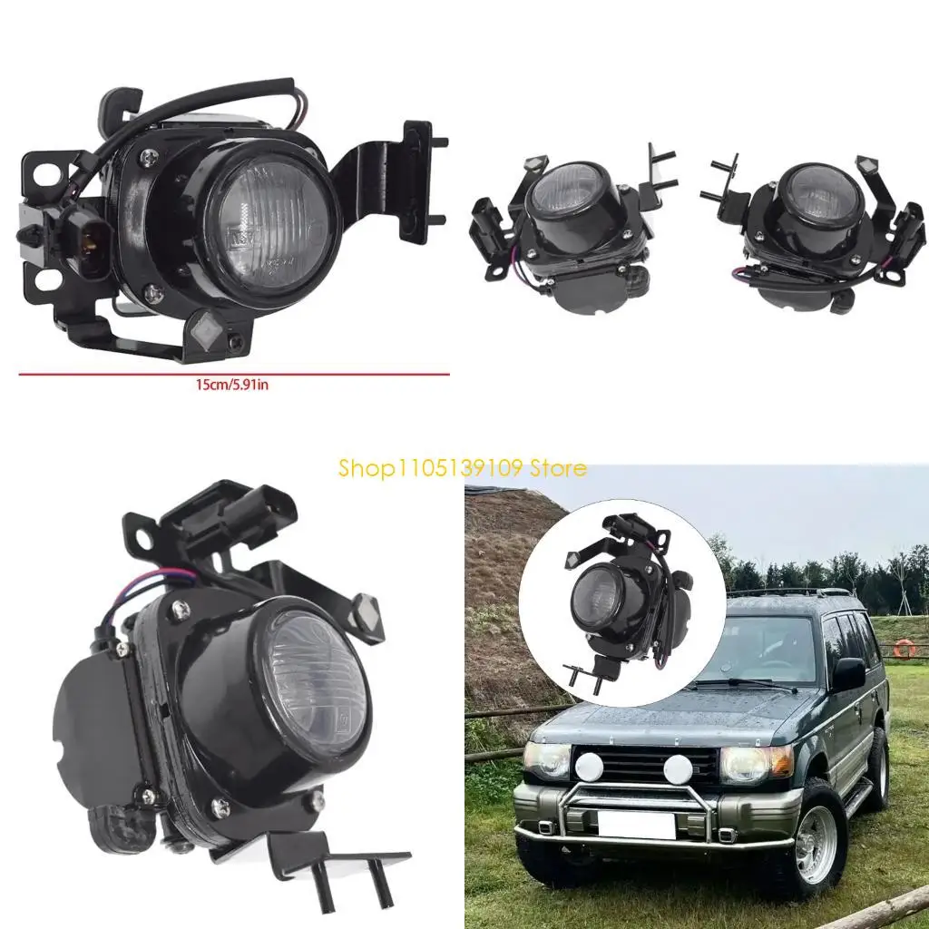 

Car Tail Front Bumper Reflectors Fog Light Replace MR376097 MR376098 Corner Lamp