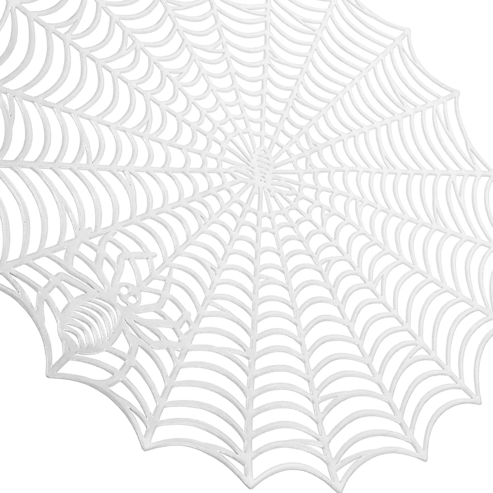 4 قطعة المفارش طاولة مستديرة هالوين تحت عنوان العزل الحراري وسادة لتناول الطعام المفارش البلاستيكية مكان الحصير هالوين مكان الحصير #6