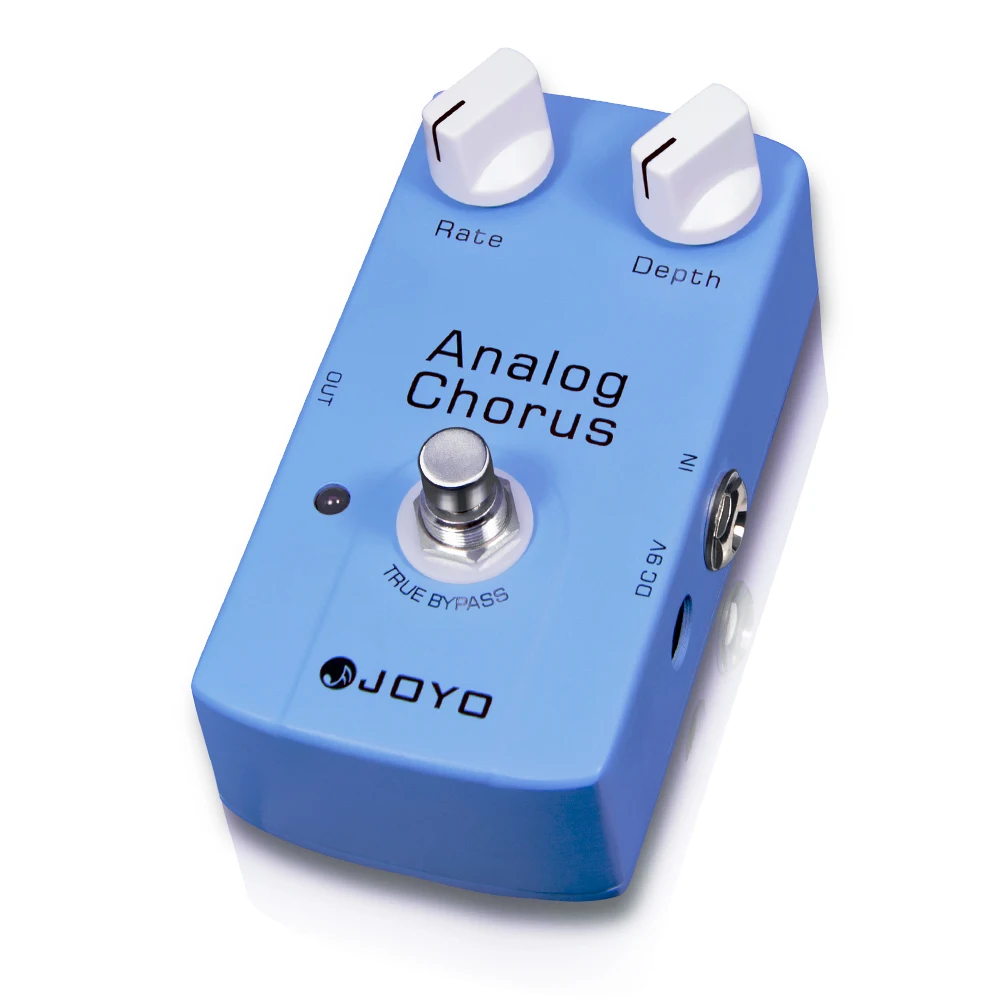 JOYO JF-37 ANALOG CHORUS Chorus Guitar Effect Pedal Classic Analog Chorus Sound Guitar Pedal by BBD Chip