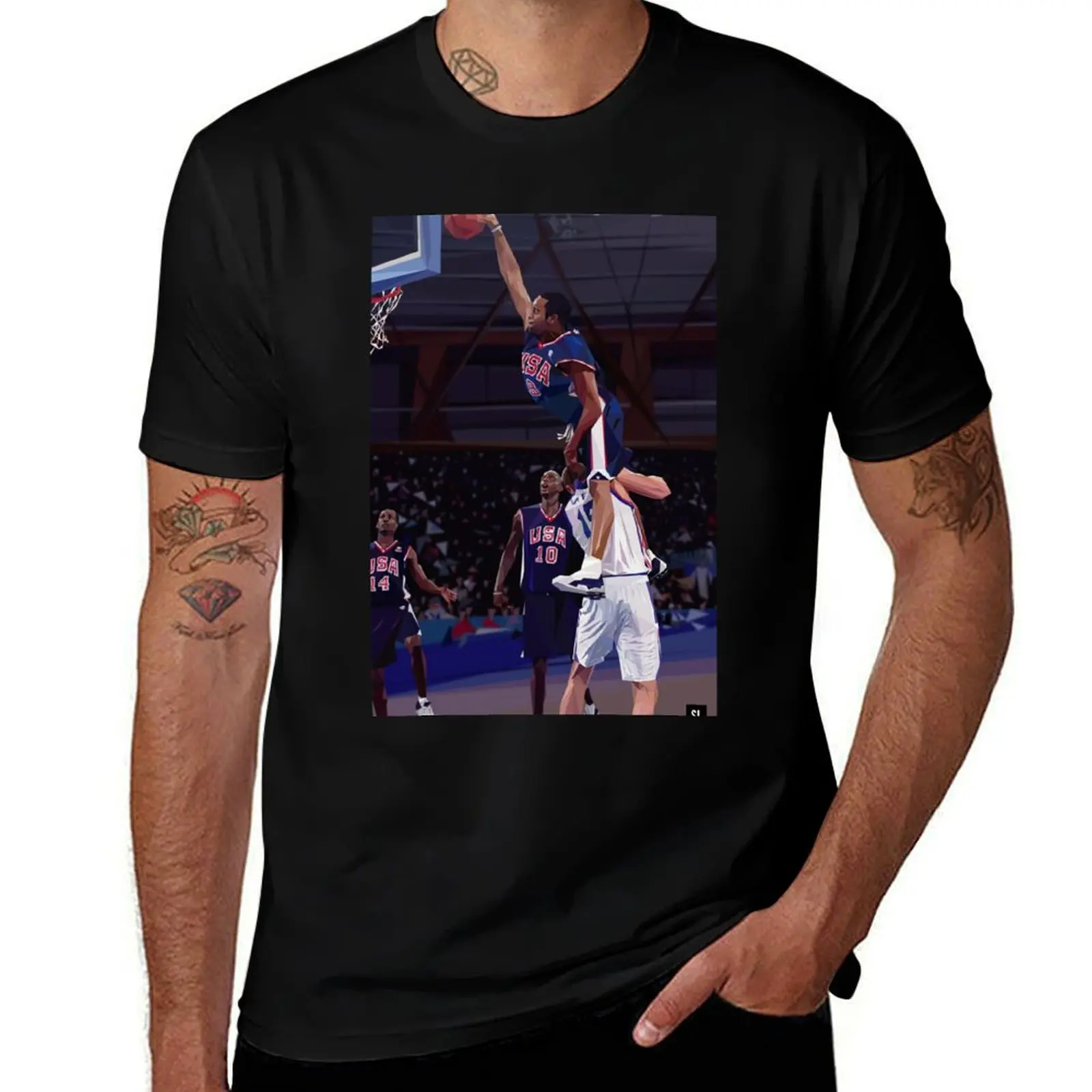 

Vince Carter Dunk, team USA, best dunk ever T-Shirt t shirt personalised man t shirts for men casual