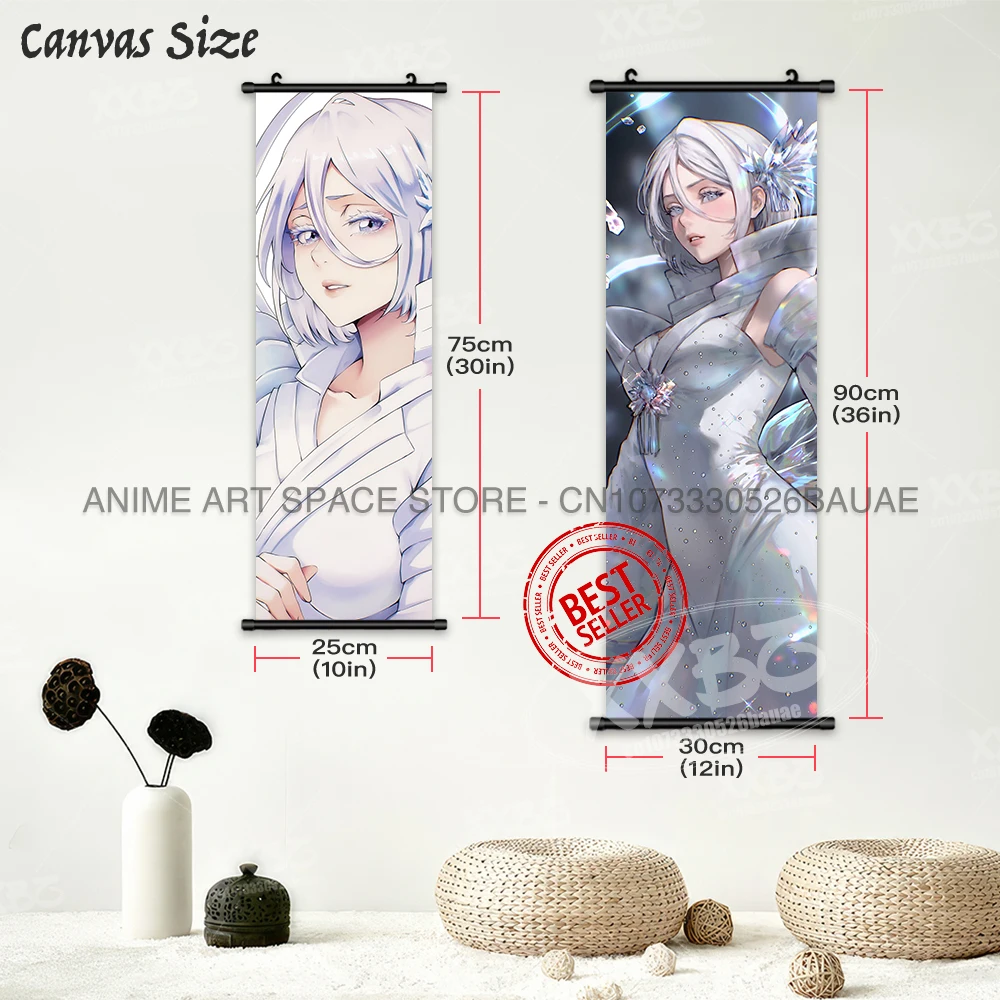 Anime BLEACH Hängende Malerei Kurosaki Ichigo Wandkunst Schriftrollen Bild Sado Yasutora Home Decor Leinwand Japanische Figuren Poster – Detail 5