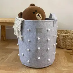 Dirty Clothes Basket Large Clothes Hamper Laundry Basket With Handles For Storage Clothes Toys In Bedroom Bathroom Living Room