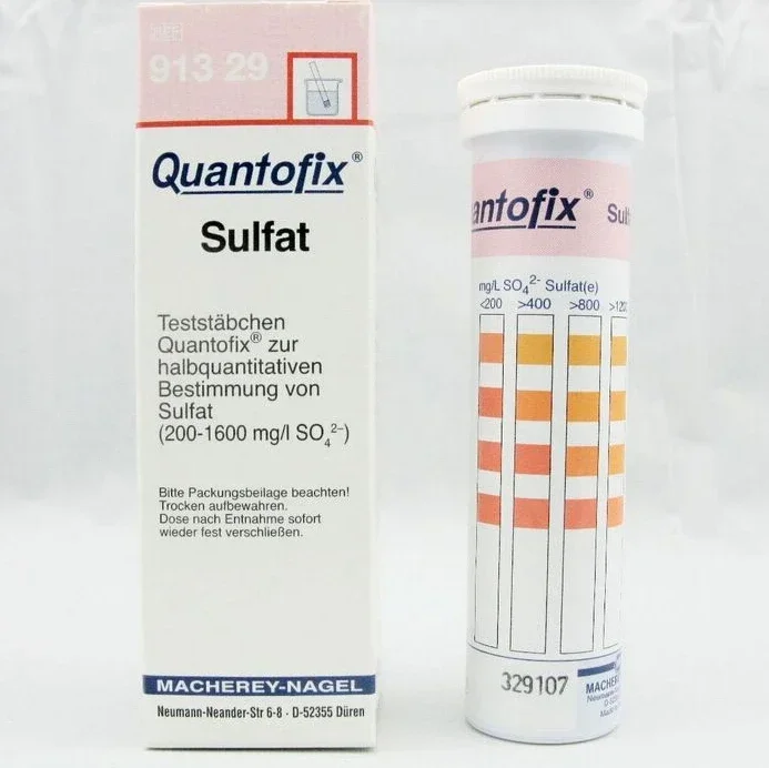 Sulfate test strip 91329 German MN sulfate rapid detection paper beverage sulfate test paper