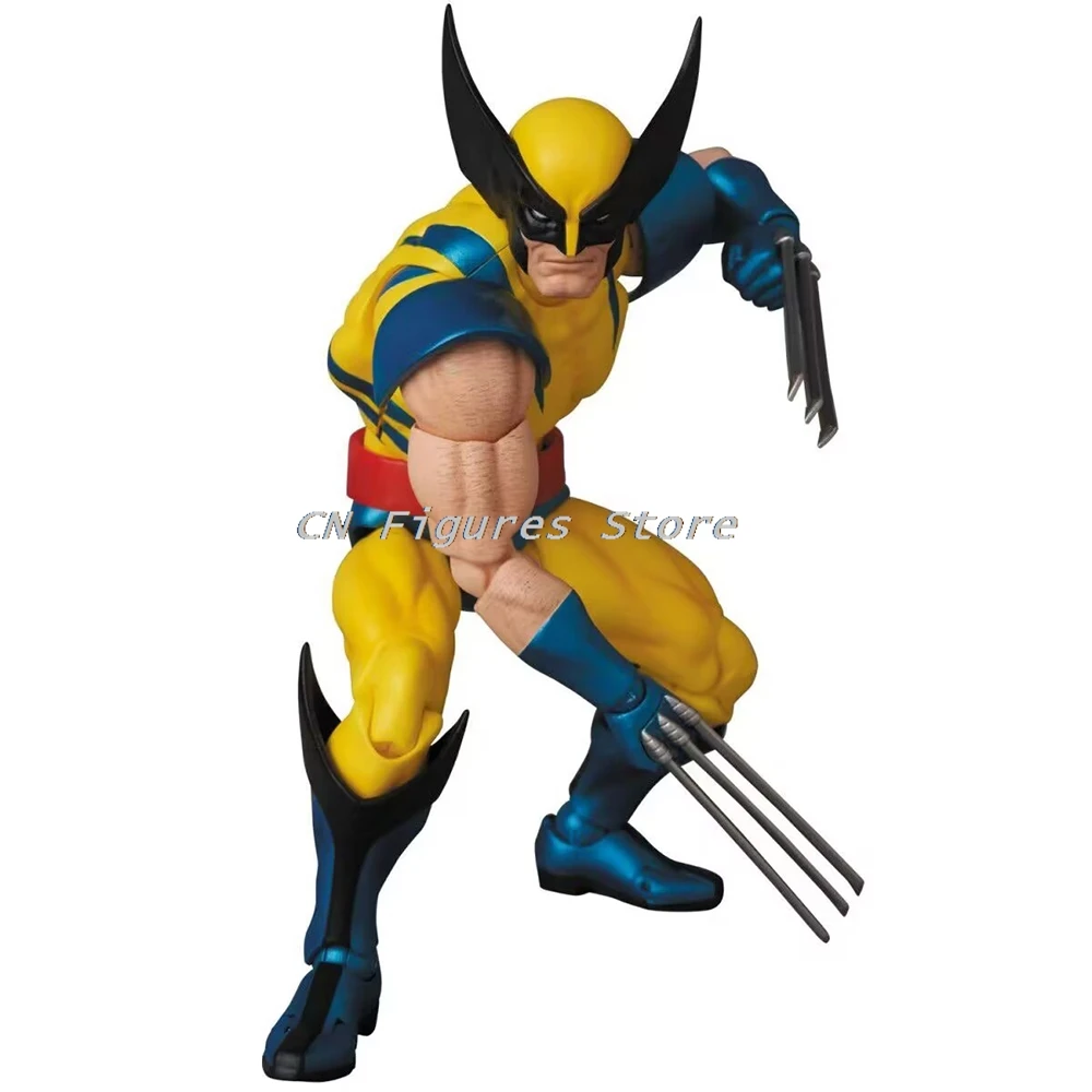 Mafex 096 Wolverine Figure Comic X-Men Action Figure Shf Anime Figure Model Toy Doll Collection Christmas Gift