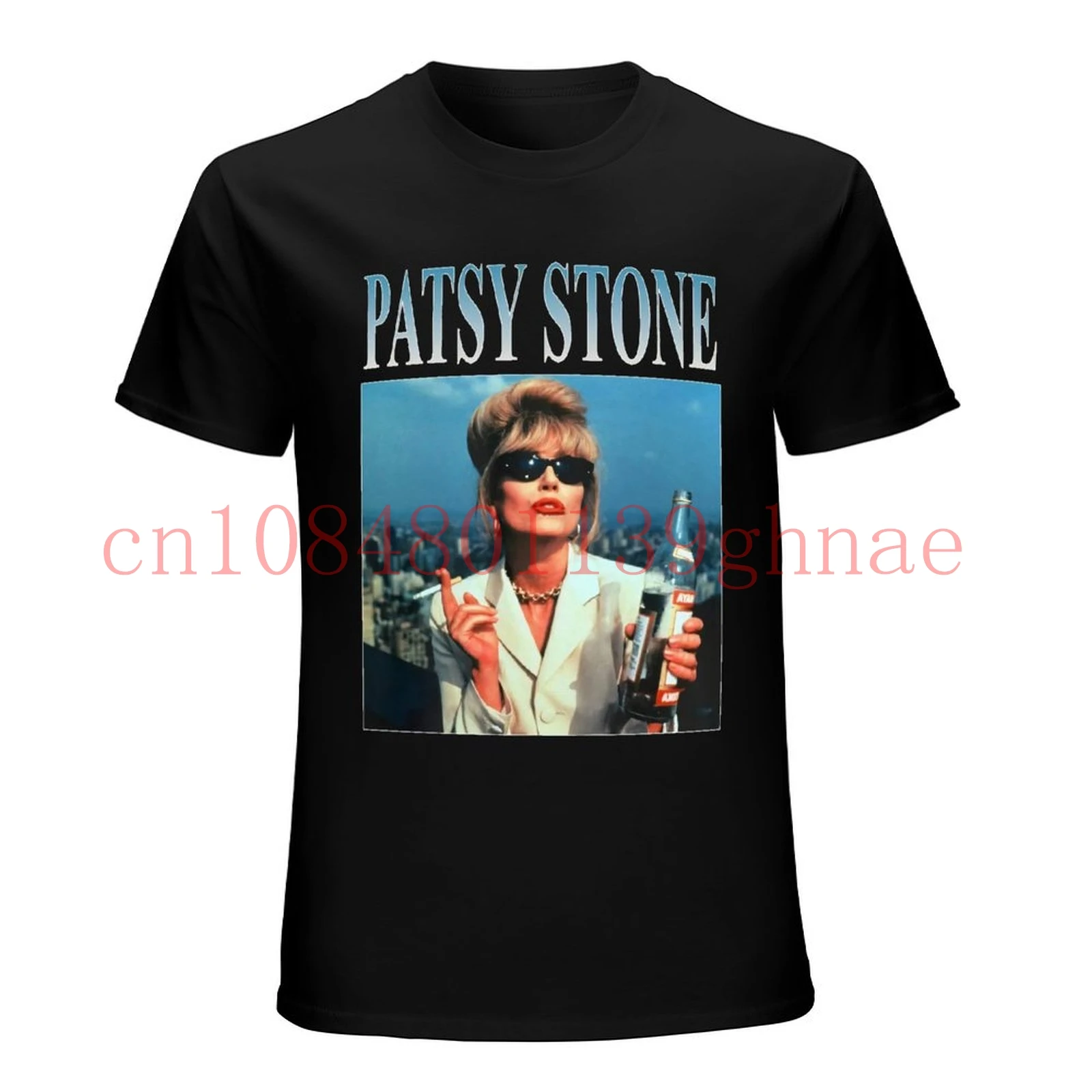 Absolutely Fabulous Patsy Stone Joanna Lumley  Retro Vintage 90s Unisex T Shirt Printed Men T-Shirt tees top