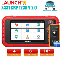 In Stock LAUNCH CRP123X V2.0 OBD2 Scanner Car Code Reader Automotive Diagnostic Tools Autoscanner Auto Scan Tool DIY