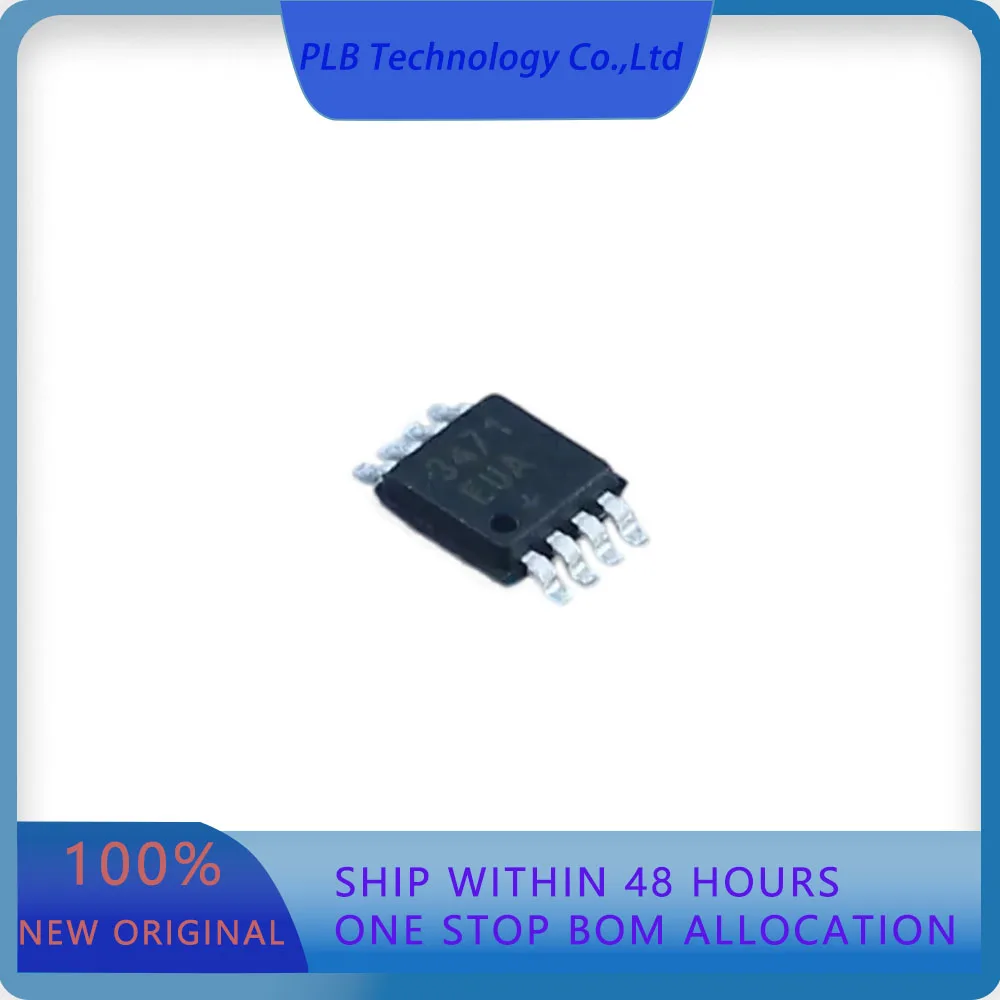 5PCS MAX3471EUA+T MAX3471  Transceiver 64Kbps MSOP-8 RS-485 / RS-422 ICs Original Stock