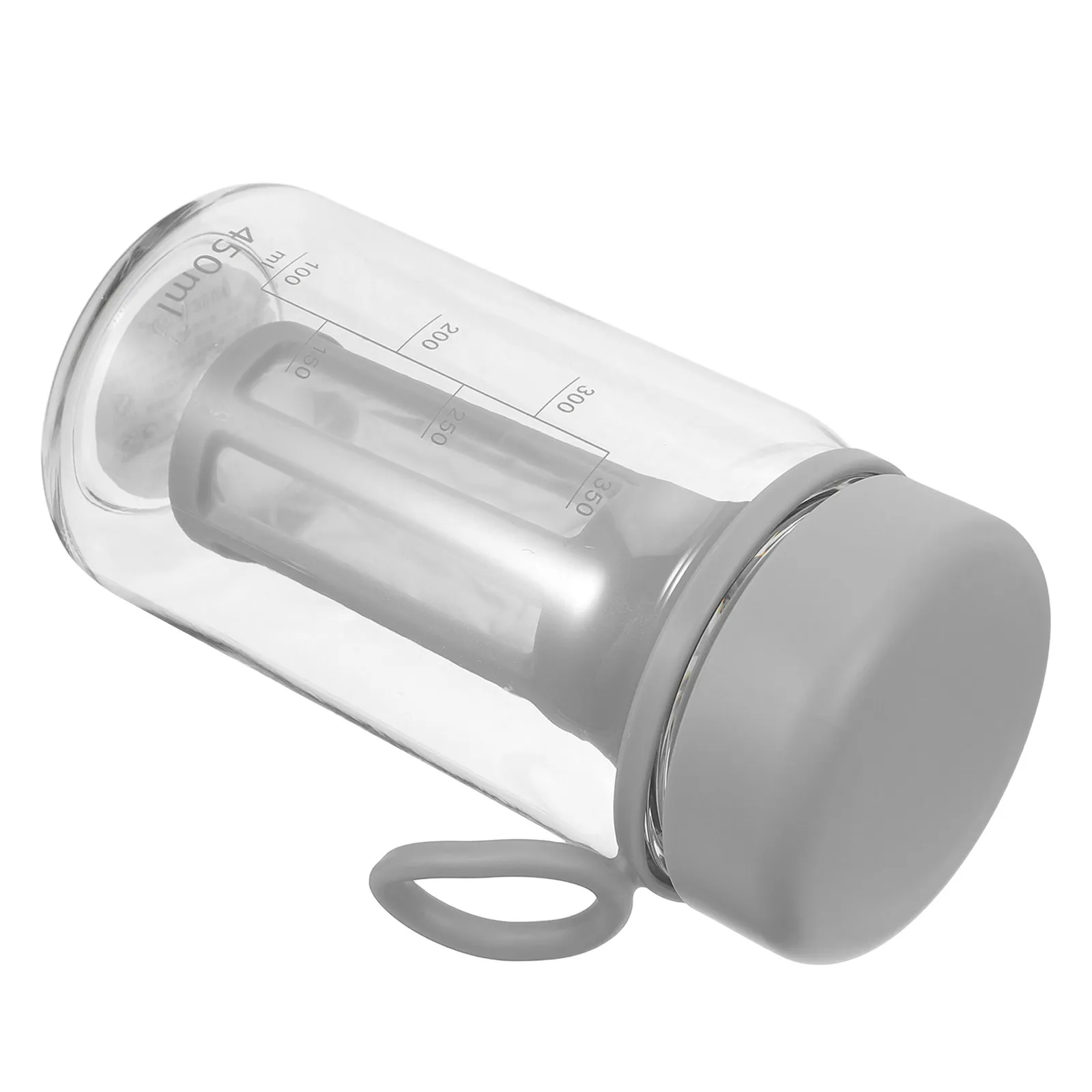 Cold Brew Coffee Cup Portable 450Ml Clear Shatter-Resistant Plastic Bottle Filter Travel Iced Latte Cold Brew Maker Bottle