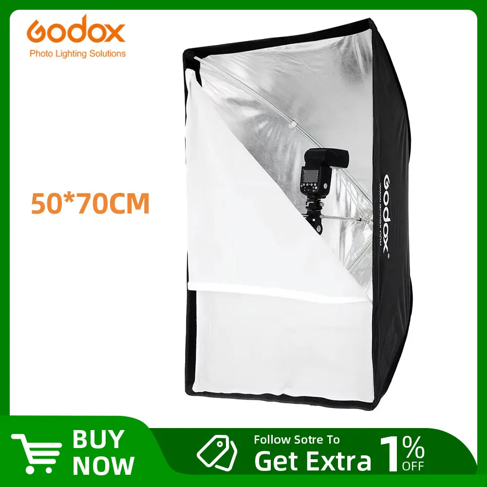 Godox 50 x 70 cm Umbrello Softbox Rettaggiato per Fotografia Studio: Recensione Pratica e Guida all’Uso