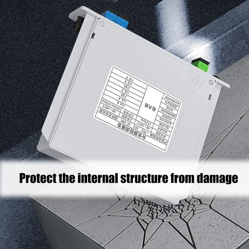 T5EA / PLC 1: 2 Bộ chia quang dễ dàng Cài đặt hệ thống sợi mô -đun Sợi để thiết lập internet văn phòng tại nhà linh hoạt