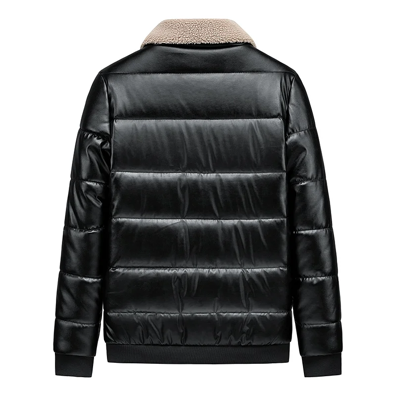 Men's Fashion Windbreaker Parka Coat Male Jacket Streetwear Overcoat Outdoors Windproof Casual Autumn Winter Warm Hombre New