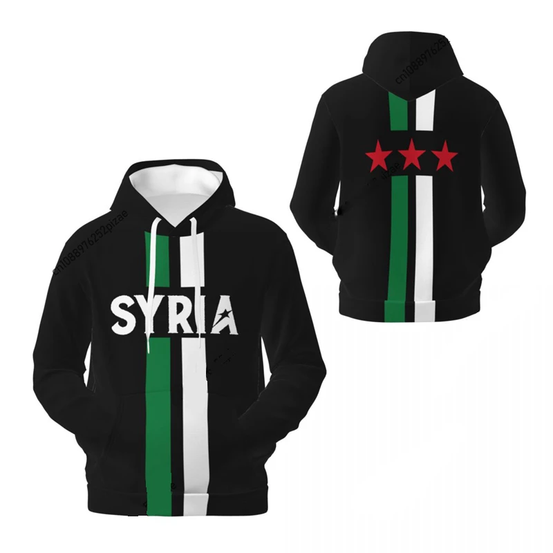 Neueste 3D Grafik Hoodies Syrien Flagge Männer Frauen Harajuku Sweatshirt Pullover Hoodie Casual Hohe Qualität Hoody Günstige Dropshiping