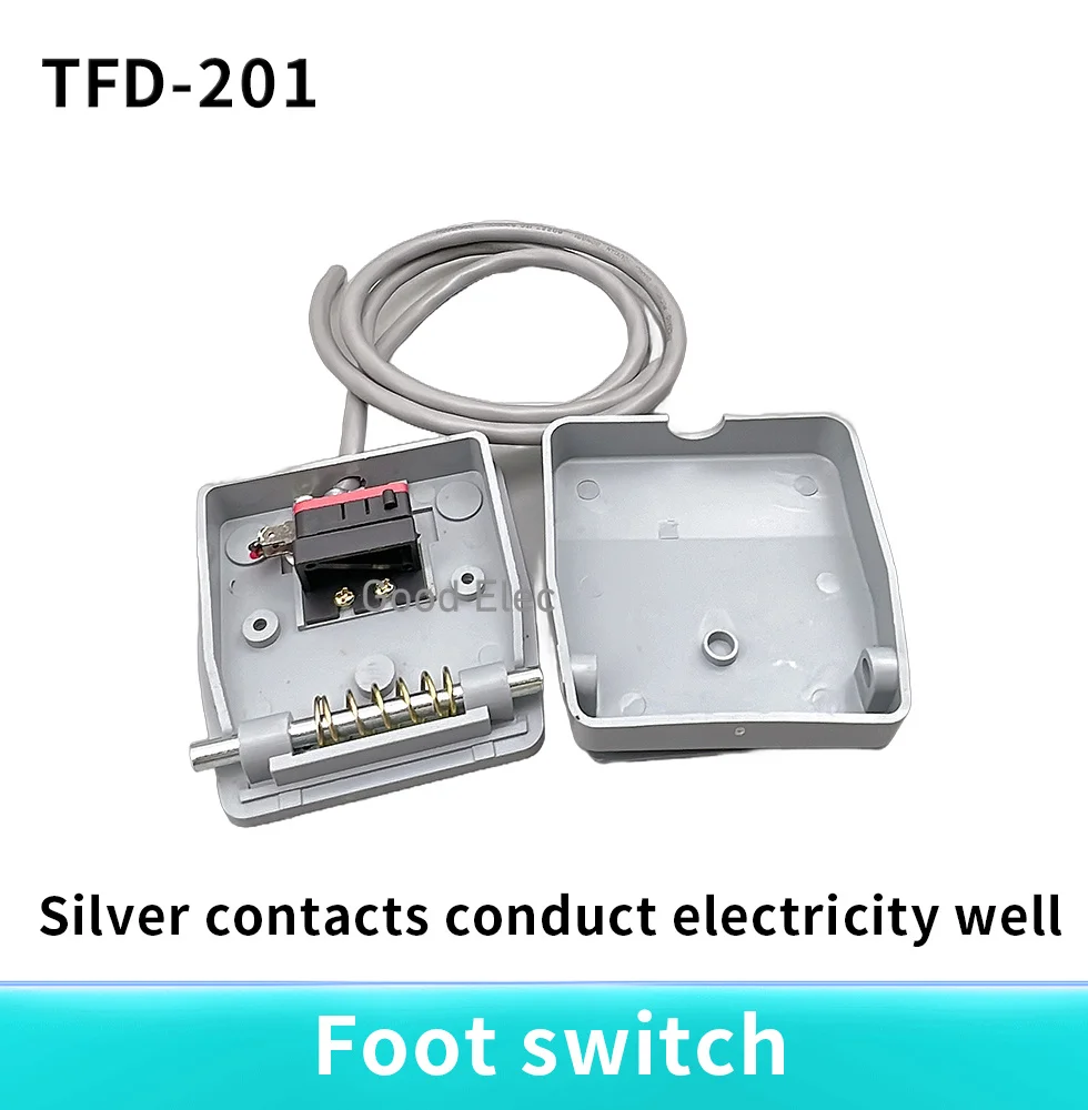 Foot Switch New Electric Power SPDT TFS-201 Pedal Momentary Control 15CM,1M,2M