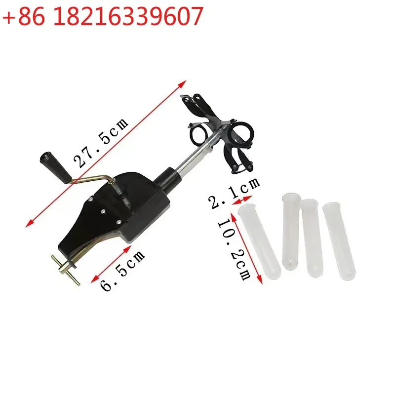 YAO Cheap Hand Operated Manual Precipitator Chemical Centrifuge for Laboratory Use Capacity 4x15ml Lab Equipment SYHD-1